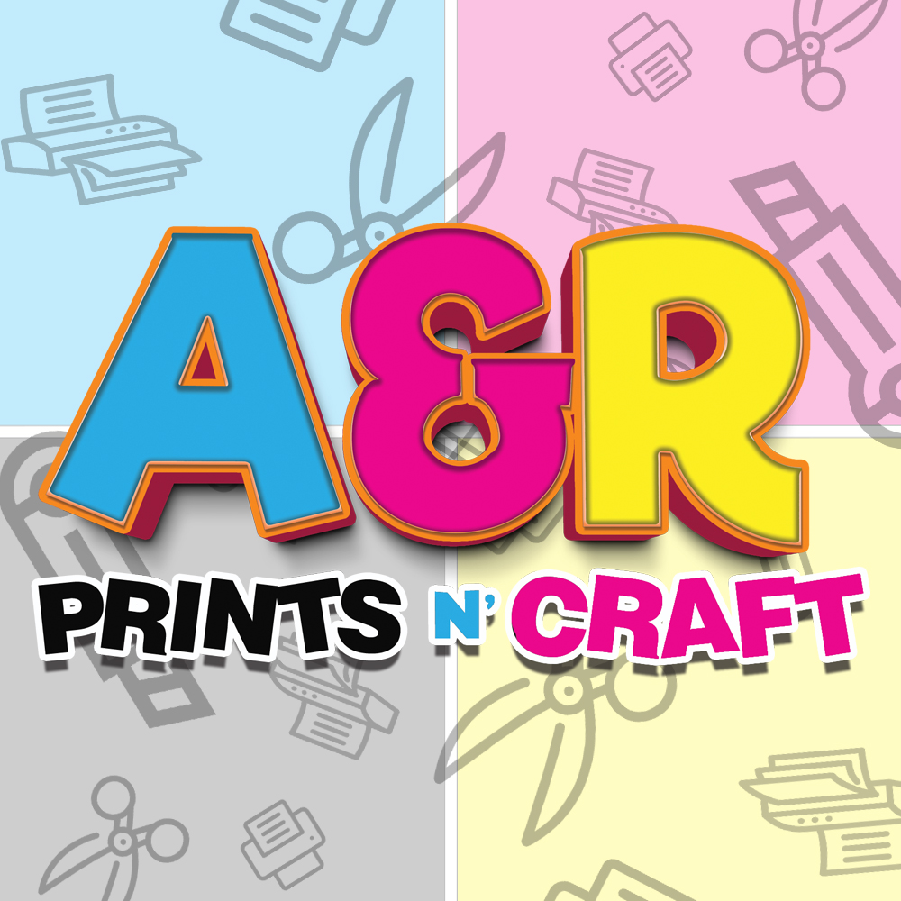 A & R PRINTS N' CRAFT Logo